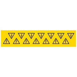 Weidmüller 1700550001 MARKO-C.100X100X100 B/DR Device markers, Label, 100 x 100 mm, Acrylic-coated fibre webbing, Colour: Yellow žlutá (d x š x v) 100 x 100 x