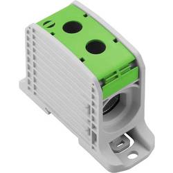 Weidmüller 2502770000 průchodková svorka 37.50 mm šroubovací šedá, zelená 1 ks