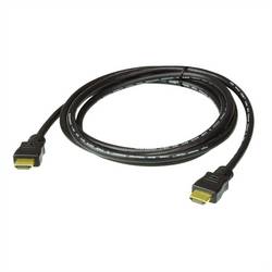 ATEN HDMI kabel Zástrčka HDMI-A, Zástrčka HDMI-A 3.00 m černá 2L-7D03H 4K UHD, stíněný HDMI kabel