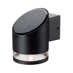 V-TAC VT-1138-B solární nástěnná lampa 1 W, teplá bílá, černá, 10384