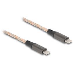 Delock Kabel USB-C USB 2.0 USB-C ® zástrčka, USB-C ® zásuvka 1.2 m černá 88288