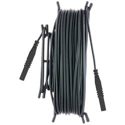 Metrel A 1620 bezpečnostní měřicí kabely banánková zástrčka 4 mm banánková zástrčka 4 mm 5 m černá 1 ks