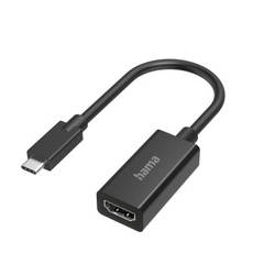 Hama USB 2.0 adaptér [1x HDMI zásuvka - 1x USB-C® zástrčka]