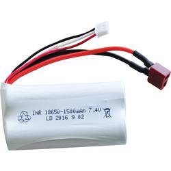 Amewi 012-FY-7415 akupack Li-Ion (modelářství), 7.4 V, 1500 mAh, články 2, Racingpack, T zástrčka