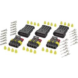 TE Connectivity AMP-Superseal 1.5mm Series sada konektorů Superseal 4, rozteč 6 mm, 4016139188287, 1 sada