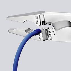 Knipex Elektro-Installationszange Kabel b.15mm MK-Griff Knipex, 13 82 200, multifunkční kleště, 50 mm² (max), 0 awg (max), 15 mm (max)