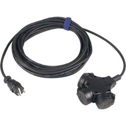 SIROX 345.510 napájecí prodlužovací kabel, 16 A, černá, 10.00 m