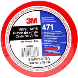 3M 471R50IW PVC tape červená (d x š) 33 m x 50 mm 1 ks