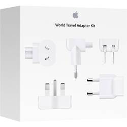 Apple World Travel Adapter Kit cestovní nabíječka, s australským adaptérem, s adaptérem pro Čínu, s adaptérem pro Evropu, s britským adaptérem, s americkým