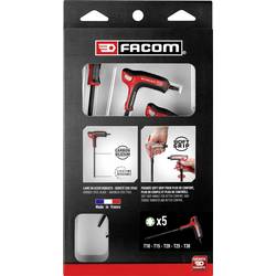 Facom Black & Decker sada šroubováků, vnitřní šestihran (TX), 5dílná, 89TXA.PB