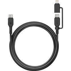 GP USB kabel USB-C®, Apple Lightning konektor 1.50 m černá GPCBCXBPBKUSB964