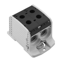 Weidmüller 2502840000 průchodková svorka 67.60 mm šroubovací šedá, černá 1 ks