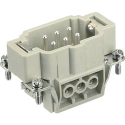 Harting Han® 6E-M-s 09330062601 vložka pinového konektoru, seria Han® E, 10 ks