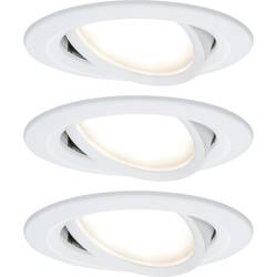 Paulmann 93449 Nova vestavné svítidlo, LED, LED, 18 W, bílá (matná), sada 3 ks