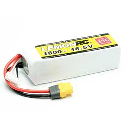 LemonRC 15747 akupack Li-Pol (modelářství), 18.5 V, 1800 mAh, články 5, 35 C, Softcase, XT60