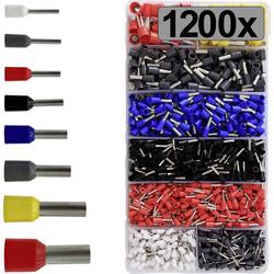 TRU COMPONENTS TC-13377260 sada dutinek částečná izolace vícebarevná 1200 ks
