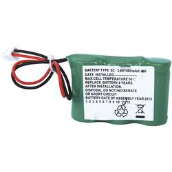 akumulátor do nouzových světel Beltrona N/A ELRD3SC1500, se zástrčkou, 1500 mAh, 3.6 V