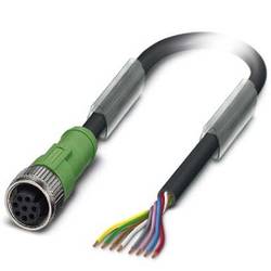 Phoenix Contact SAC-8P- 5,0-PVC/M12FS připojovací kabel pro senzory - aktory, 1415726, piny: 8, 5.00 m, 1 ks