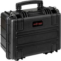 Explorer Cases 3823HL.B E black empty outdoorový kufřík, (š x v x h) 38 x 27 x 23 cm, černá, 3823HL.B E