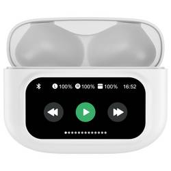 Denver TWD-305 špuntová sluchátka (In Ear) Bluetooth® bílá Potlačení hluku Nabíjecí pouzdro mobil