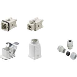 RockStar® HDC kits-Heavy Duty Connectors, Kit, HA, Size: 1, Poles: 1, Screw connection, 250 V, 22 A, metric
