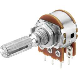 Monacor VRA-100S50, 0012320 otočný potenciometr, 0.1 W, 50 kΩ, 1 ks