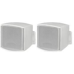 Monacor EUL-26/WS ELA nástěnný reprobox, nástěnný reproduktor 10 W luxusní bílá 1 pár