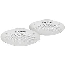 Monacor SPE-15F/WS 4.33 palec 11 cm širokopásmový reproduktor 15 W 4 Ω bílá Voděodolná polypropylenová membrána, odolné proti UV záření