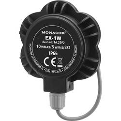 Monacor EX-1W reproduktor bez membrány 10 W 8 Ω černá, stříbrná 1 ks