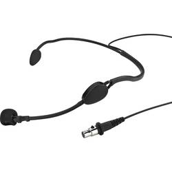 Monacor HSE-70WP headset vokální mikrofon Druh přenosu:kabelový mini XLR kabelový