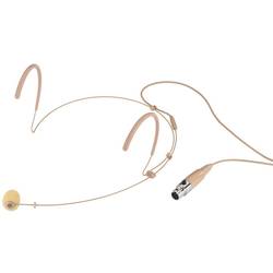 Monacor HSE-132/SK headset řečnický mikrofon Druh přenosu:kabelový vč. ochrany proti větru mini XLR kabelový