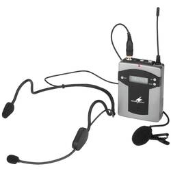 headset řečnický mikrofon Monacor TXA-800HSE Druh přenosu:bezdrátový, bezdrátový kovový kryt, spínač