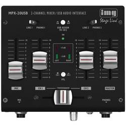 IMG Stageline MPX-20USB 3kanálový DJ mixážní pult