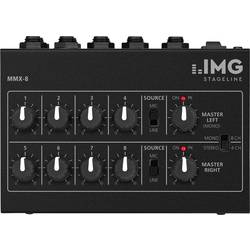 IMG Stageline MMX-8 mikrofon mixer