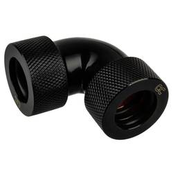 Alphacool HT Adapter 90 Grad 16mm AD auf 16mm AD Hardtube úhlová spojka pro vodní chladič