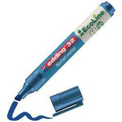 Edding 4-32003 popisovač na flipcharty 32 EcoLine hrot ve tvaru klínu 1 - 5 mm modrá 1 ks