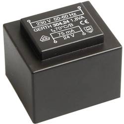 Gerth PT302402 transformátor do DPS 1 x 230 V 2 x 12 V/AC 1.80 VA 75 mA