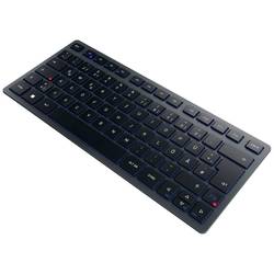 CHERRY KW 7100 MINI BT Bluetooth® klávesnice německá, QWERTZ modrá Tiché klávesy, funkce Multipair