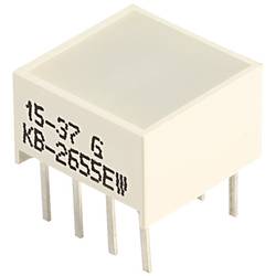 Kingbright KB-2655EW LED bargraf 4násobná červená (d x š x v) 9.94 x 9.94 x 6.12 mm