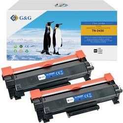 G&G Toner náhradní Brother TN-2420 XL kompatibilní Dual černá 3000 Seiten NT-PB2420C_V6-B-2-S1