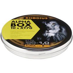 Rhodius XT70 BOX 208226 řezný kotouč rovný 125 mm 10 ks nerezová ocel, ocel