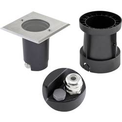 EVN EVN Lichttechnik 679435EV podlahové svítidlo GU10 vysokonapěťová halogenová lampa nerezová ocel