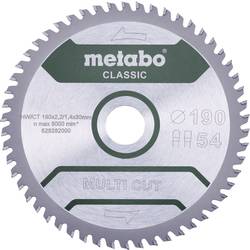 Metabo MULTI CUT CLASSIC 628282000 pilový kotouč 190 x 30 x 1.4 mm Počet zubů (na palec): 54 1 ks