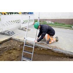 MUNK Günzburger Steigtechnik 012044 hliník Stupňovitý žebřík max.prac. výška: 0 cm