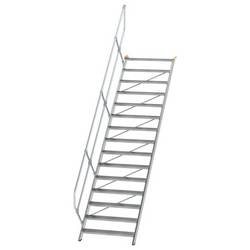 MUNK Günzburger Steigtechnik 600355 hliník, pozinkovaná ocel schůdky