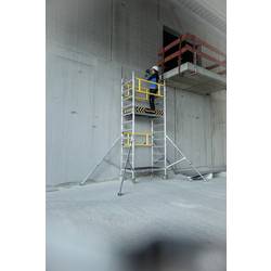 MUNK Günzburger Steigtechnik 125121 S hliníkovou vrstvou, hliník lešení na kolečkách max.prac. výška: 3.10 cm 69 kg