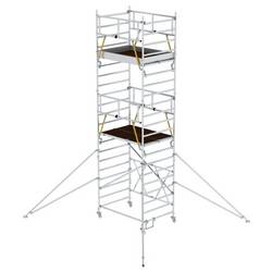 MUNK Günzburger Steigtechnik 115244 hliník skládací lešení max.prac. výška: 7.16 cm
