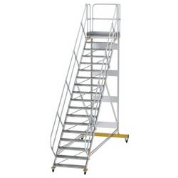 MUNK Günzburger Steigtechnik 600819 hliník, pozinkovaná ocel schůdky