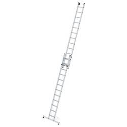 MUNK Günzburger Steigtechnik 040684 hliník Stupňovitý žebřík s lanem 23 kg