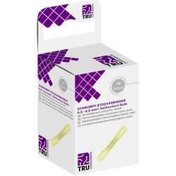 TRU COMPONENTS T1904C070 krimpovací spojka se smršťovací bužírkou 4 mm² 6 mm² plná izolace žlutá 10 ks